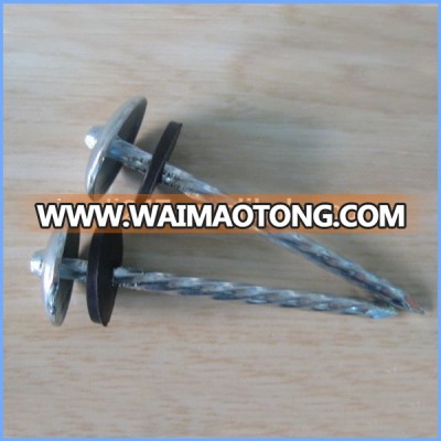 Plastic Cap Umbrella Head Roofing Nails