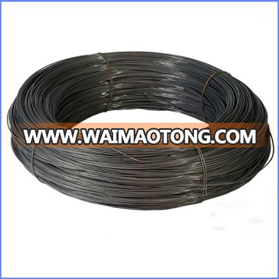 Black soft construction rebar binding wire for building